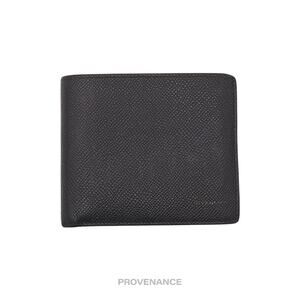 🔴 Givenchy Logo Bifold Wallet - Black Red Grained Leather